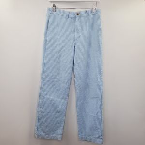 Vineyard Vines Pinstripe Textured Ankle Pants